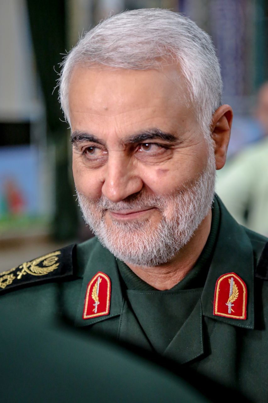 تصویر باکیفیت از سردار شهید قاسم سلیمانی